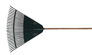 Wolverine Rakes Wolverine 30 Tine Poly Leaf Rake - Atlantic Mulch