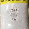 28-0-5 50 pound fertilizer bag