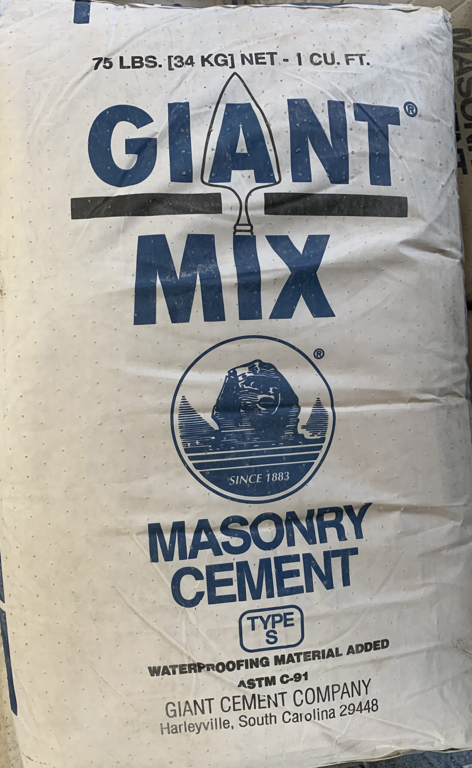 Type S Cement type 1 Atlantic Mulch